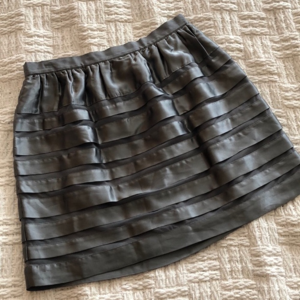 Club Monaco Silver Skirt